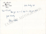 Walton, William - Autograph Note Signed 1973