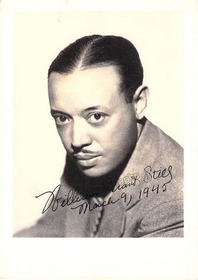 Grant Still, William - Signed Photo 1945