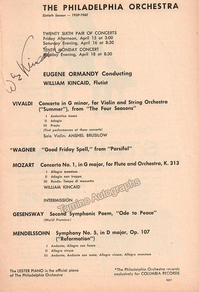 KINCAID, William