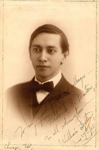 Lester, William - Signed  Photo Young in 1915