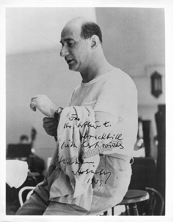 Steinberg, William - Signed Photo 1959