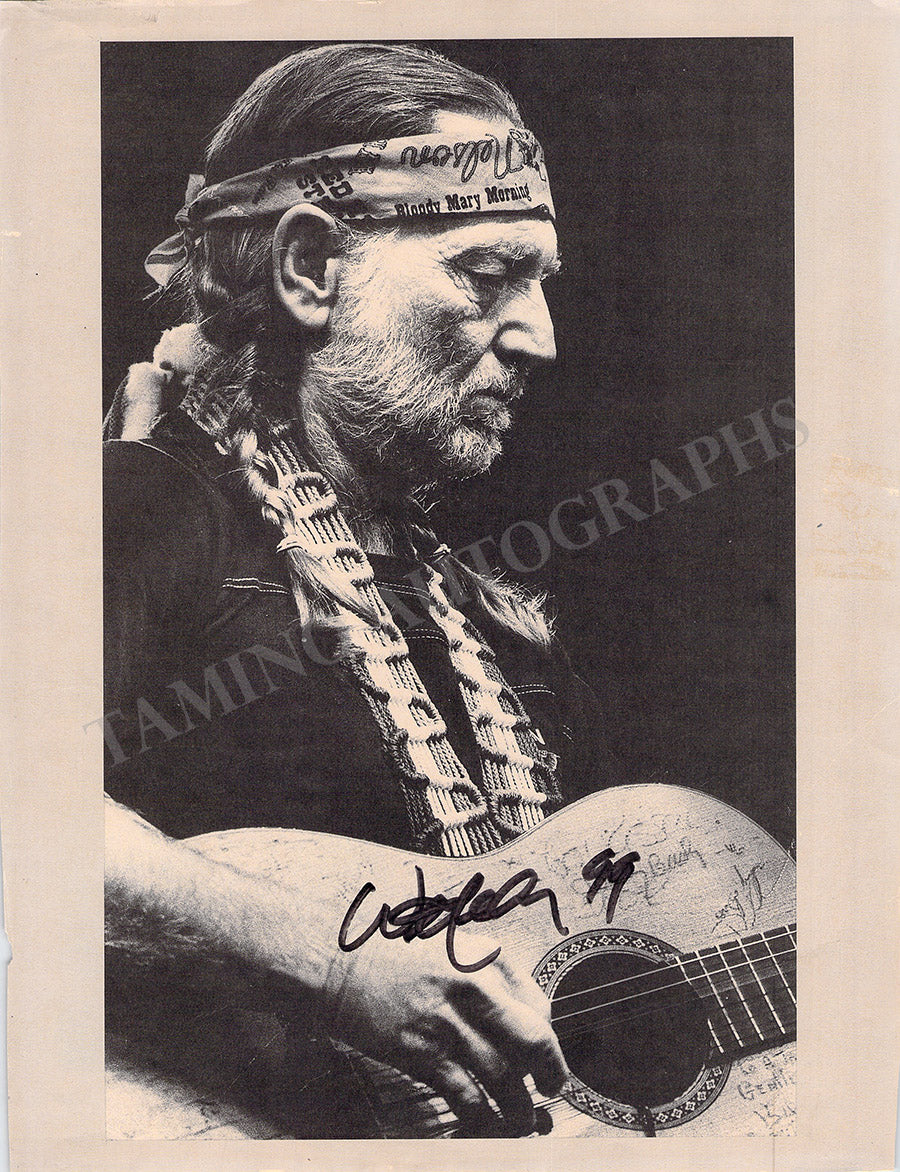Nelson, Willie - Signed Photograph 1999