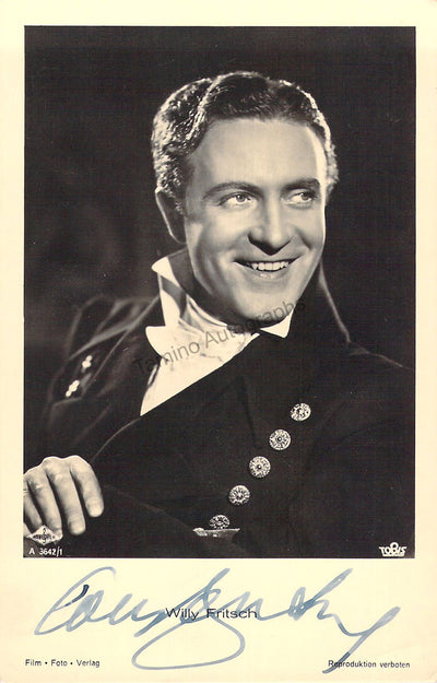 Fritsch, Willy - Signed Photograph