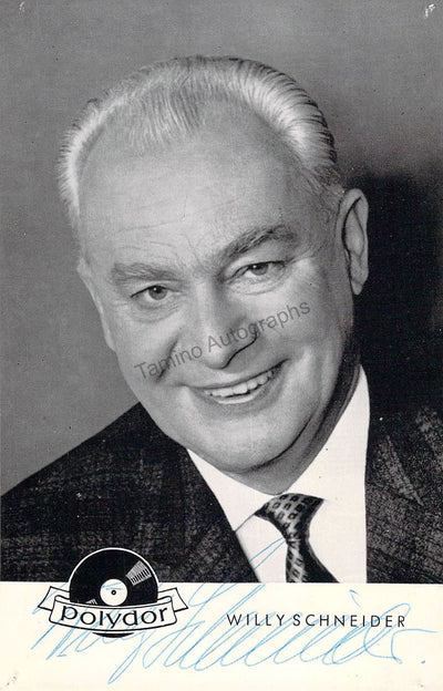 Schneider, Willy - Signed Photograph