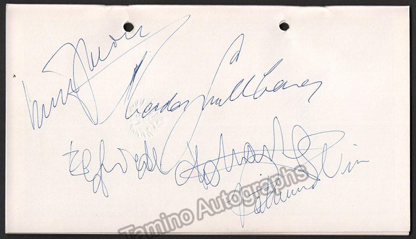 Vienna State Opera - Lot of 10 Signed Programs 1979-1981 - Tamino