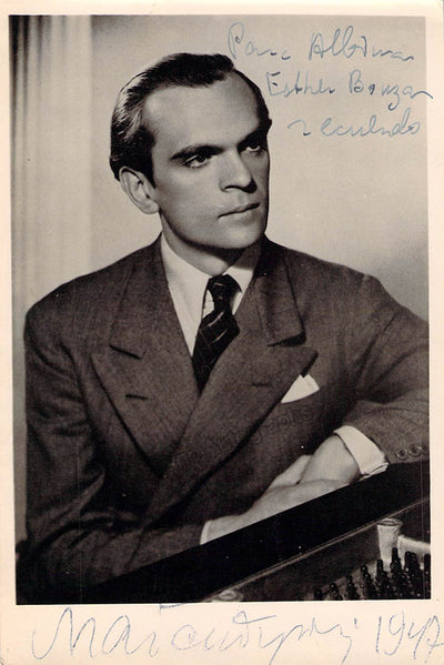 Malcuzynski, Witold - Signed Photograph 1947