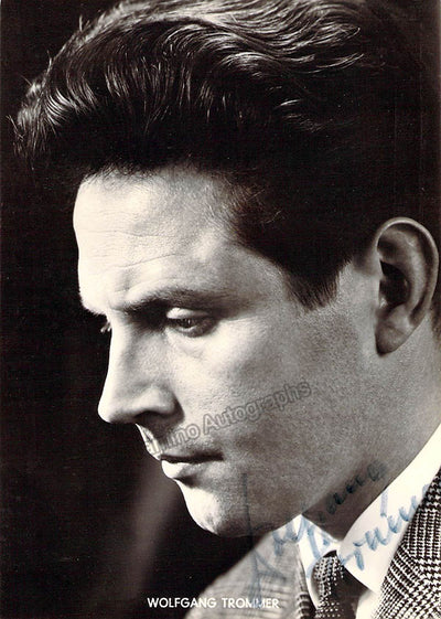 Trommer, Wolfgang - Signed Photograph 1966