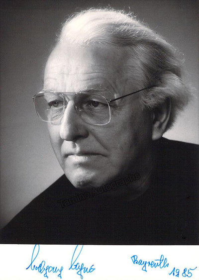 Wagner, Wolfgang - Signed Photo