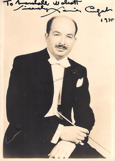 Cugat, Xavier - Signed Photograph 1975