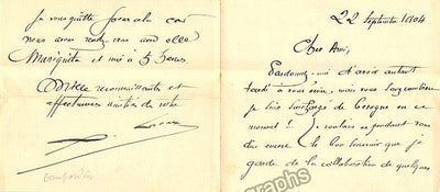 Leroux, Xavier - Autograph Letter Signed 1904