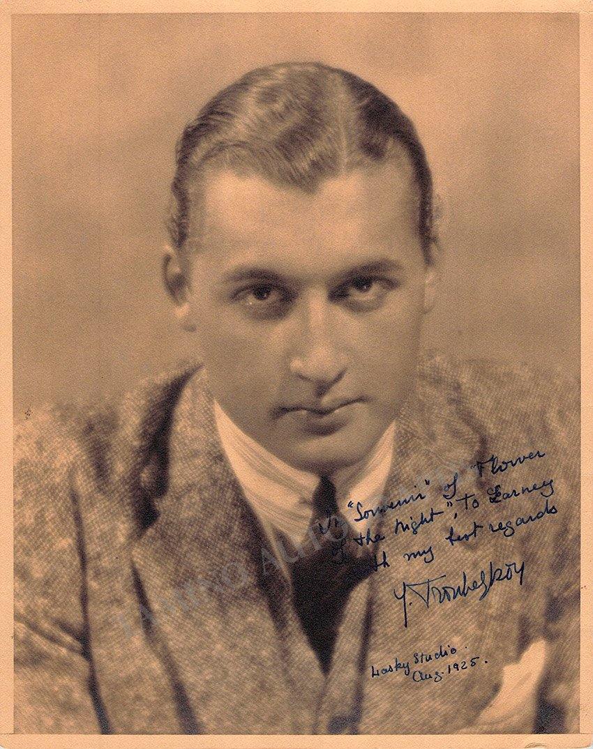 Troubetzkoy, Youcca - Signed Photograph 1925 - Tamino