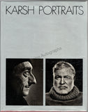 Karsh, Yousuf - Signed Book "Karsh Portraits"