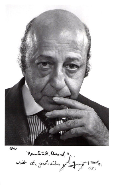 Karsh, Yousuf - Signed Photograph 1982