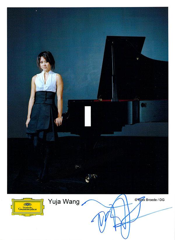 Wang, Yuja - Signed Photo
