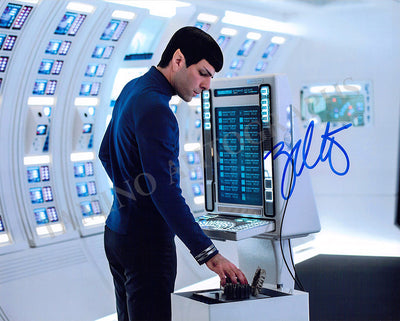 Quinto, Zachary - Signed Photograph in "Star Trek"