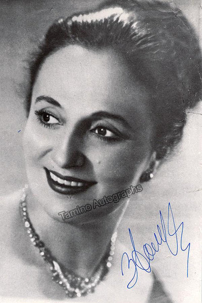 Dolukhanova, Zara (Various Autographs)