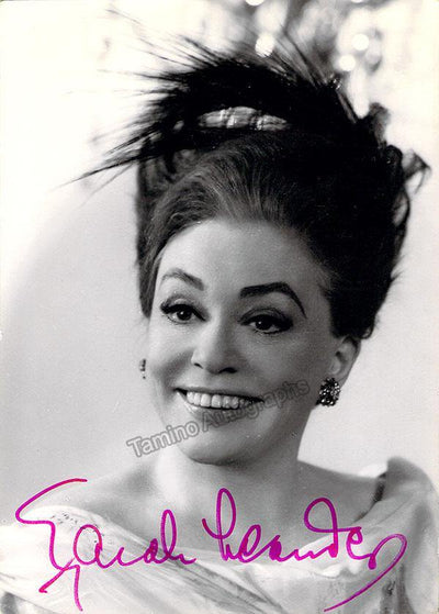 Leander, Zarah - Signed Photograph