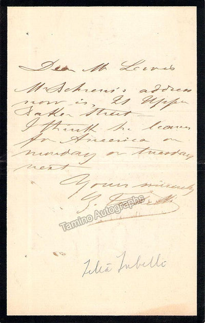 Trebelli, Zelia - Lot of Autograph Note Signed + 1 Unsigned Photo