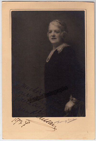 De Lussan, Zelie - Signed Photograph