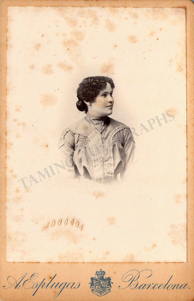 Zilli, Emma - Vintage Cabinet Photograph