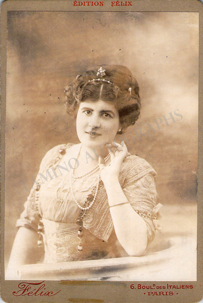 Brozia, Zina - Cabinet Photograph