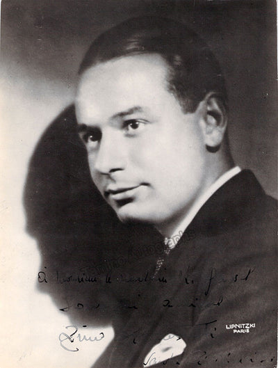 Francescatti, Zino  Signed Photograph 1938