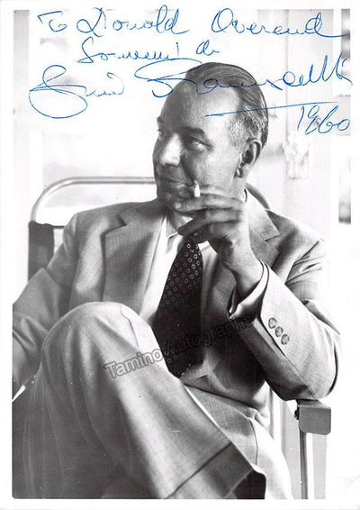 Francescatti, Zino - Signed Photo 1960