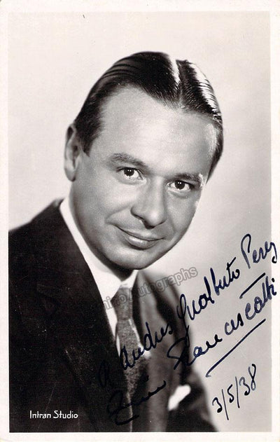 Francescatti, Zino - Signed Photograph 1938