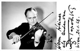 Violinists - Lot of 20 Signed Photographs