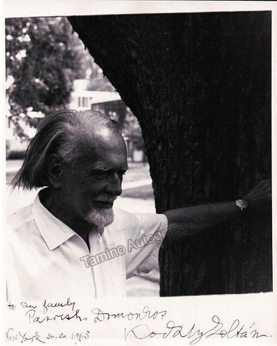 Kodaly, Zoltan - Signed Photograph 1965