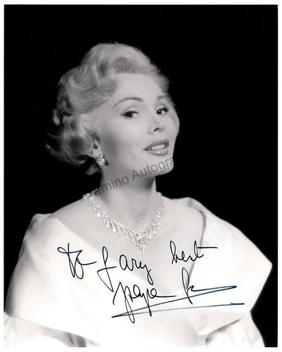 Gabor, Zsa Zsa - Signed Photograph