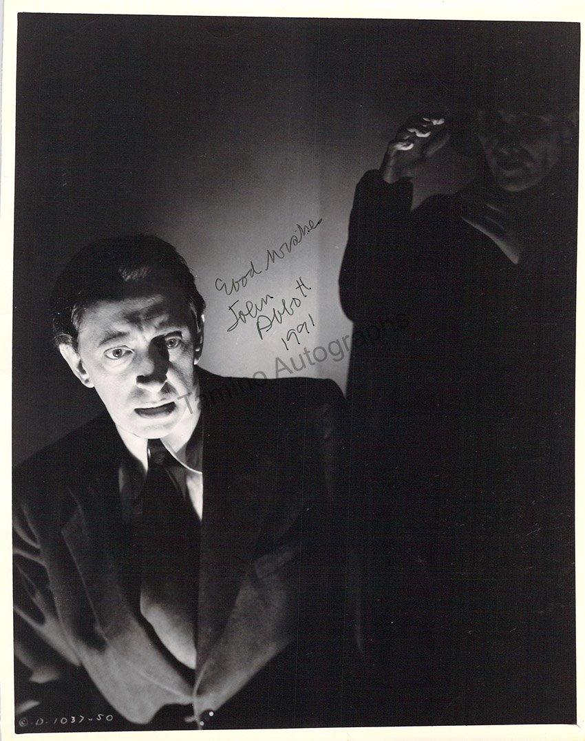 Abbott, John - Signed Photograph in "Cry of the Werewolf"