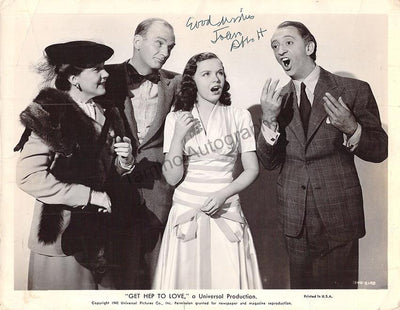 Abbott, John - Signed Photograph in "Get Hep to Love"