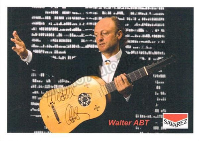 Abt, Walter - Signed Halftone Photo