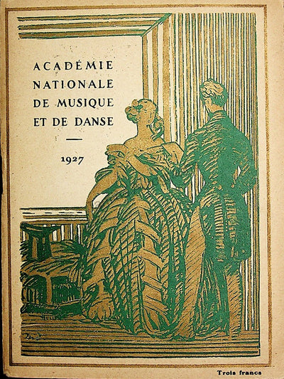 Academie Nationale de Musique et de Danse - Collection of 30+ Programs 1920-1938