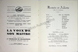 Academie Nationale de Musique et de Danse - Collection of 30+ Programs 1920-1938
