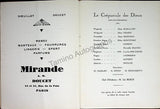 Academie Nationale de Musique et de Danse - Collection of 30+ Programs 1920-1938