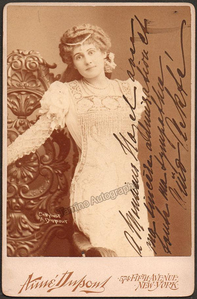 Ackte, Aino - Signed Cabinet Photo in role