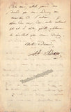 Adam, Adolphe - Autograph Letter Signed 1849