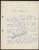 Adami-Corradetti, Iris - Autograph Letter Signed 1963