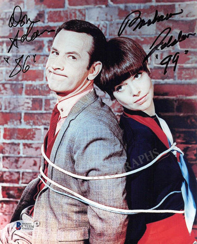 Adams, Don - Feldon, Barbara - Signed Photograph in "Super Agent 86"
