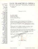 Adler, Kurt - Typed Letters Signed 1967 & 1971