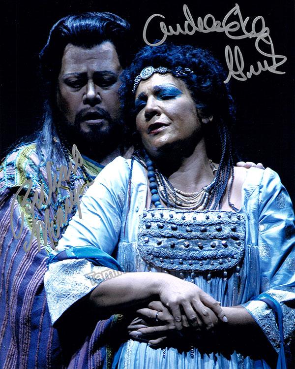 Aida - Lyric Opera of Chicago, 2004 - Lot of 16 Signed Photos - Tamino