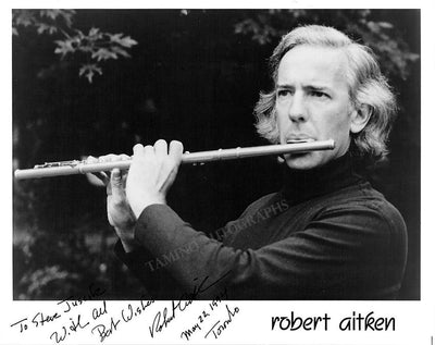 Aitken, Robert - Signed Photo Playing 1994