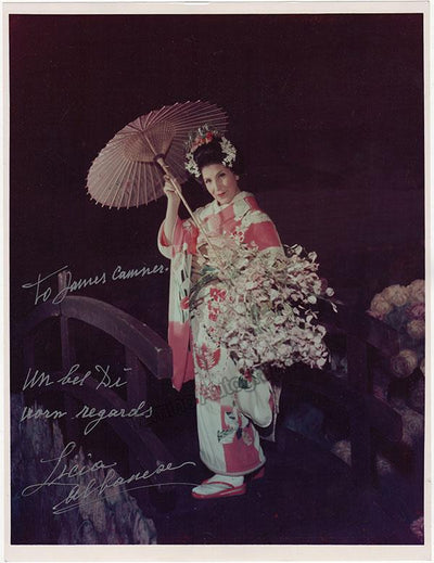 Albanese, Licia - Various Autographs