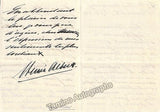 Albers, Henri - Autograph Letter Signed