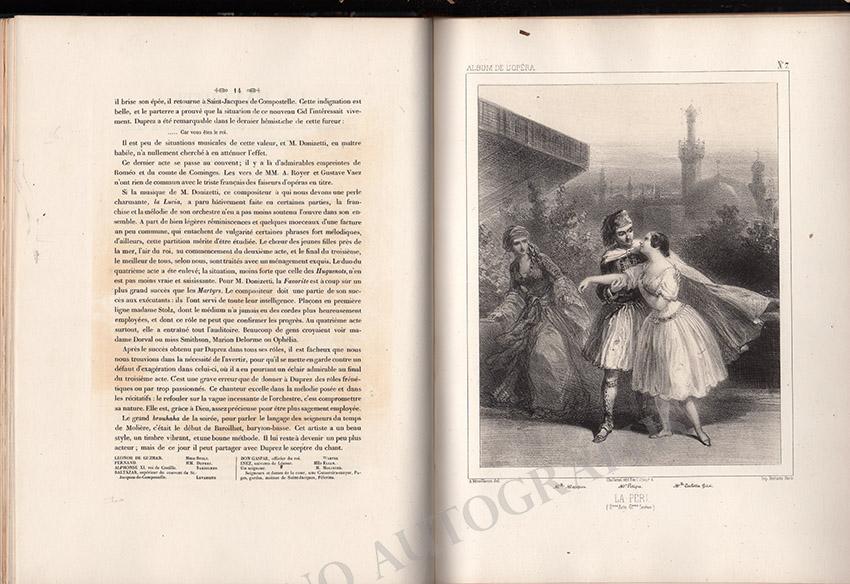 Album de L`Opera 1845 - Tamino