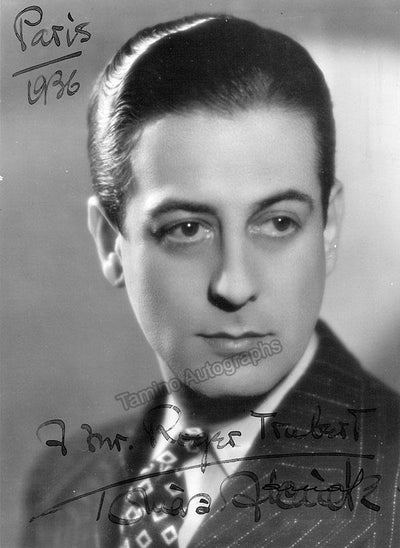 ALCAIDE, Tomas (Various Autographs)