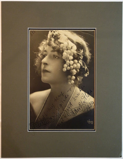 Alda, Frances - Large Signed Photo 1924