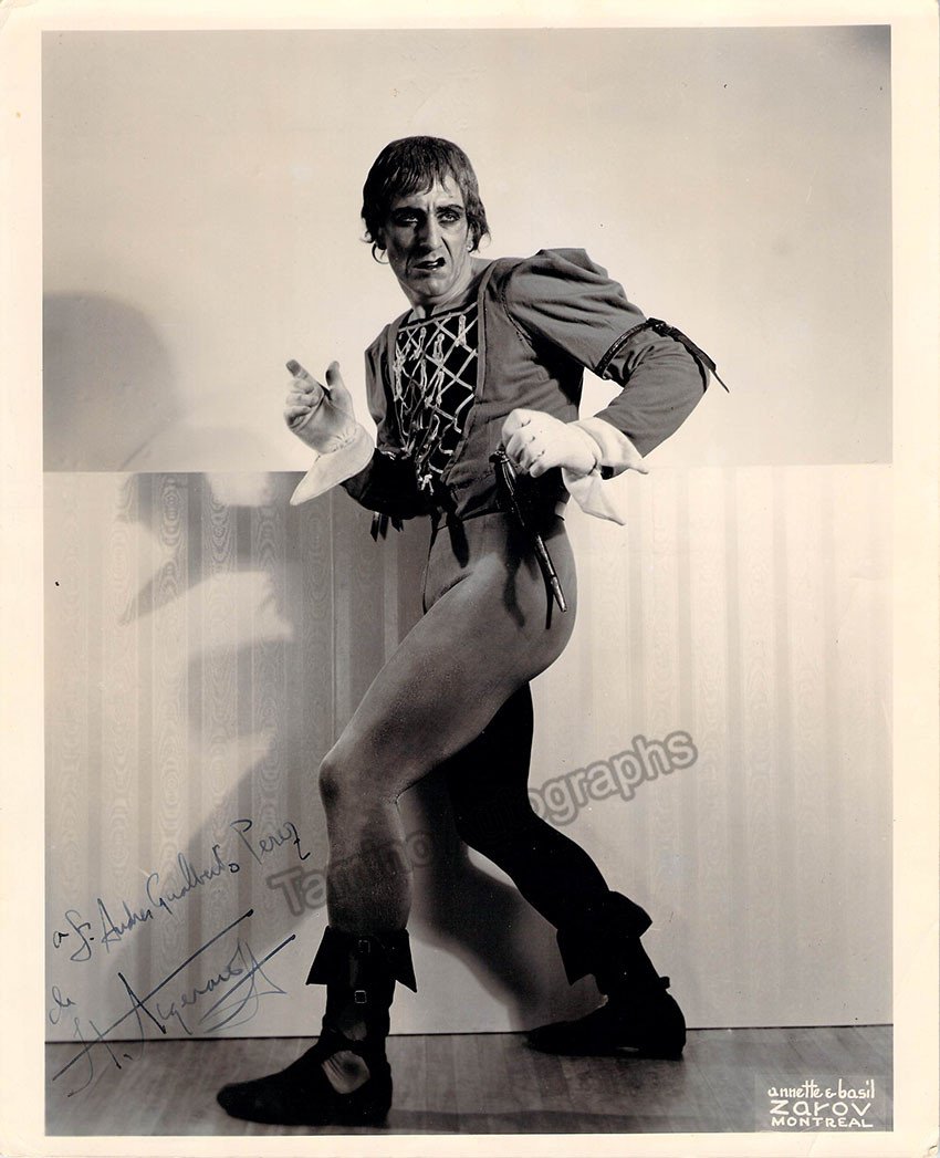 Algeranoff, Harcourt - Signed Photo Dancing